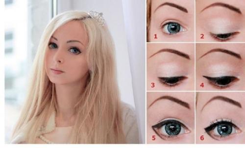 Макияж куклы для ребенка. Макияж, как у куклы: пошаговая инструкция