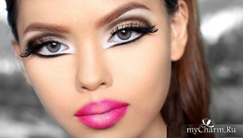 Кукольный Макияж для брюнеток. Макияж Барби: фото и все тонкости создания «кукольного» образа