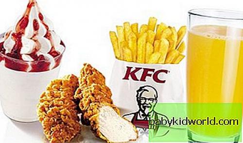 Кфс таблица калорийности. Особенности питания в фаст-фудах. Что важно знать? 01