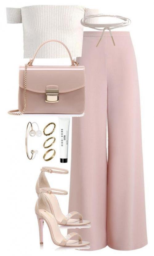 Макияж под пудровое платье. 7 роскошных вечерних образов в пудровых тонах, которые так и хочется надеть