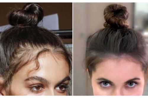 Как сделать пучок на макушке. Как сделать высокий пучок? Пошаговая инструкция