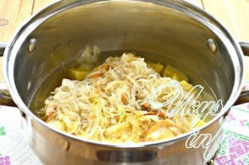 Бигус из квашеной капусты. Классический рецепт бигуса 30