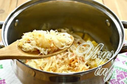 Бигус из квашеной капусты. Классический рецепт бигуса 28