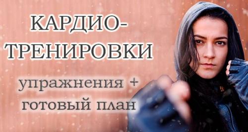 Кардио-тренировки в домашних условиях: упражнения + план занятий для начинающих и для продвинутых