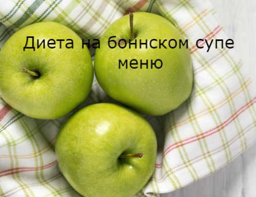 Боннский суп пошаговый рецепт. Боннский суп: принципы диеты и рецепт боннского супа