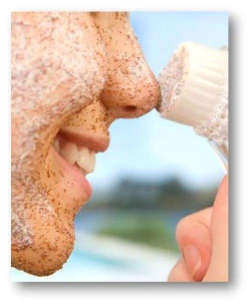 Скраб от прыщей в домашних условиях. Домашнее средство от прыщей 07