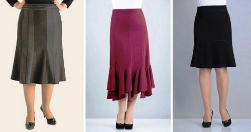 Юбка трикотажная с чем носить. С чем носить юбку из трикотажа, модные образы и лучшие бренды