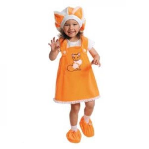 Как сделать лисий хвост своими руками. Костюм лисички для девочки своими руками