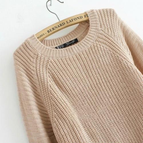 Свитер оверсайз спицами крупной вязки. Описание мужской модели