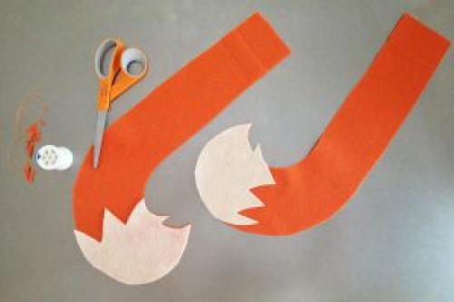 Новогодний костюм лисички на девочку своими руками. Карнавальный костюм лисички