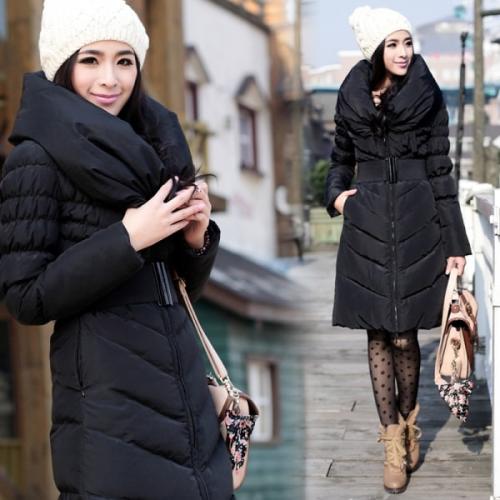 Какую обувь носить с длинным пуховиком зимой. Выбираем обувь под пуховик 05