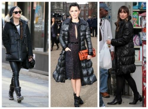 Какую обувь носить с длинным пуховиком зимой. Выбираем обувь под пуховик 02