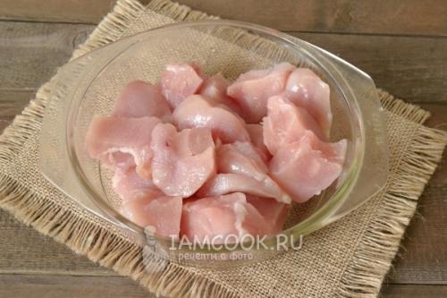 Маринованная курица в кефире для шашлыка. Шашлык из курицы в кефире