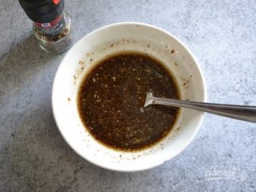 Маринад для куриных бедрышек. Ингредиенты: