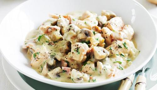 Салаты обалденные с курицей и яблоком