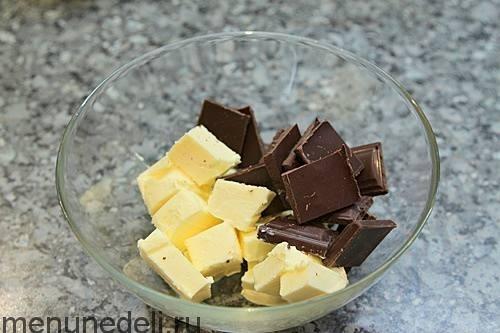 Шоколадно-творожный пирог с вишней. Шоколадно-творожный пирог с вишней