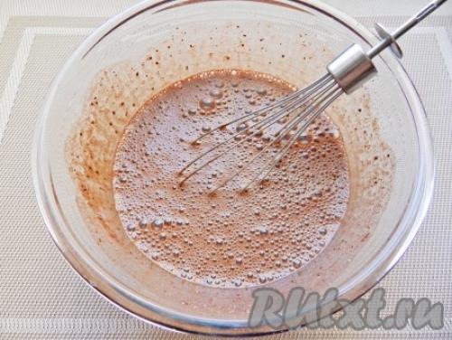 Шоколадно-творожный пирог с шариками. Шоколадный пирог с творожными шариками