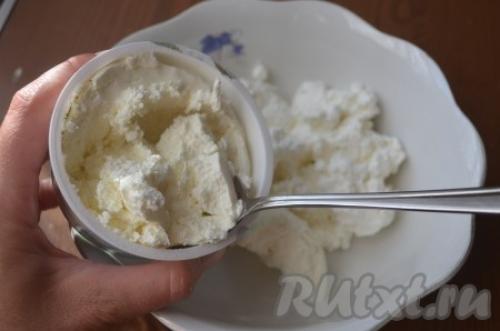 Творожный пирог с вишней