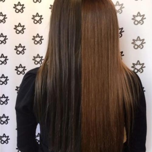 Чем можно смыть краску для волос с волос в домашних условиях. Как смыть цвет с волос в домашних условиях 07