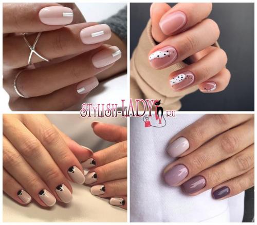 Маникюр деловой женщины. 52 идеи светлого маникюра для деловых женщин