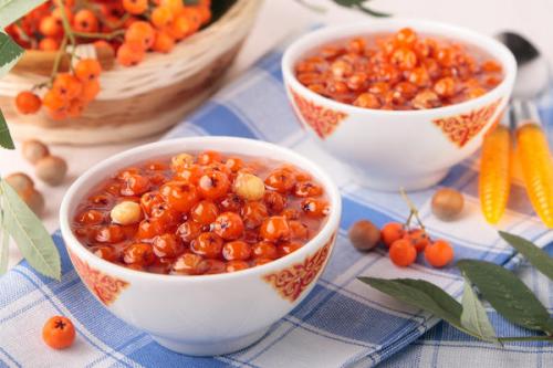 Красная рябина рецепты. 