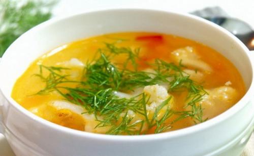Рецепт диеты для похудения. Овощной суп (75 ккал)