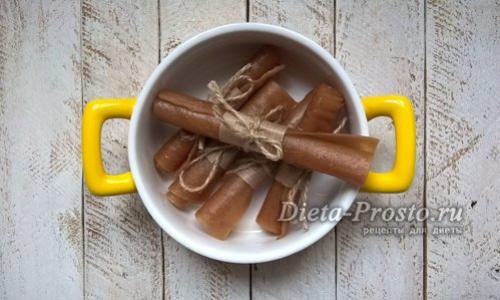 Пастила диетическая рецепт. Пастила из яблок — сладость диетическая 11