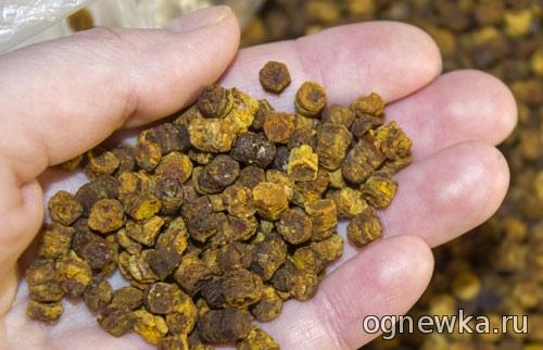 Перга химический состав таблица. Состав и содержание питательных веществ 01