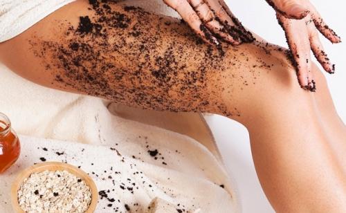 Скраб для похудения ног из кофе. Особенности использования