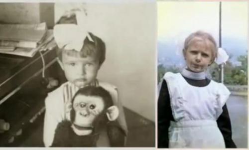 Эвелина Бледанс в молодости. Биография