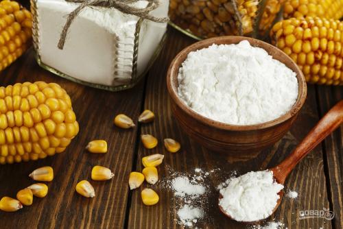 Продукты не имеющие срока годности.  Кукурузный крахмал