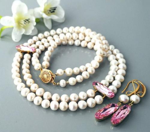 С чем носить жемчужные бусы одну нитку. В каком возрасте носить жемчужные бусы?