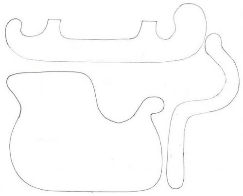 Рога своими руками из пенопласта. Как сделать новогоднего оленя