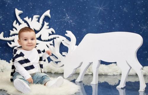 Рога своими руками из пенопласта. Как сделать новогоднего оленя