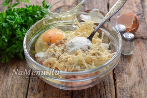 Рубленые котлеты из куриных грудок с сыром. Рубленные котлеты из куриной грудки с сыром