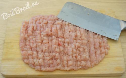 Рубленные котлеты из куриной грудки. Рецепт : котлеты куриные рубленые с сыром в духовке