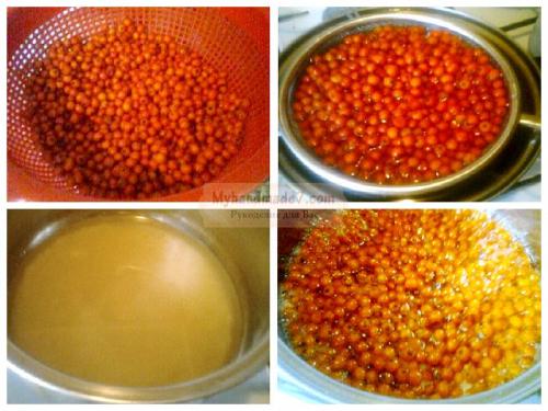 Протертая рябина красная с сахаром. Полезные свойства красной рябины 01