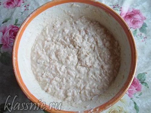 Оладьи на кефире без яиц с яблоками.