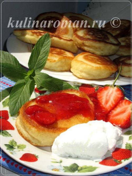 Оладьи без яиц пышные на кефире. Ингредиенты: