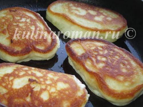 Оладьи без яиц пышные на кефире. Ингредиенты: