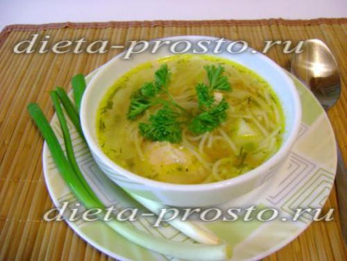 Диетический куриный бульон, как варить. Способ приготовления: 07