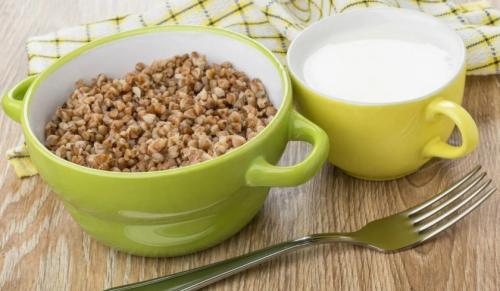 Вареная гречка с кефиром. Особенности приготовления и употребления гречки с кефиром