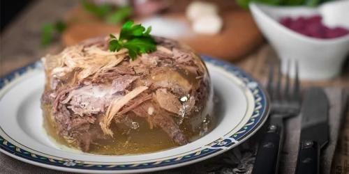 Желатин рецепт для холодца. Холодец из говядины с желатином: рецепт