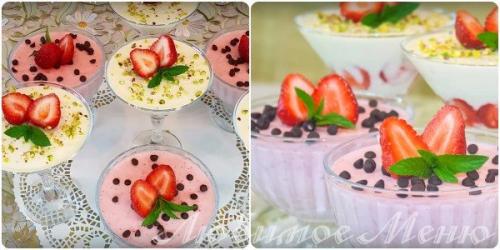 Рецепт с желатином и творогом. Десерт из творога с желатином