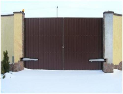 Как правильно установить автоматику на распашные ворота. Ставим привод на распашной портал своими руками