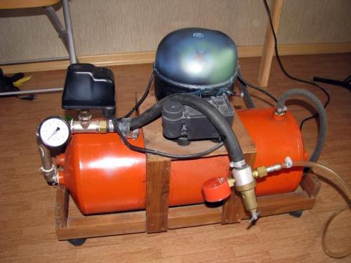 Как сделать компрессор своими руками