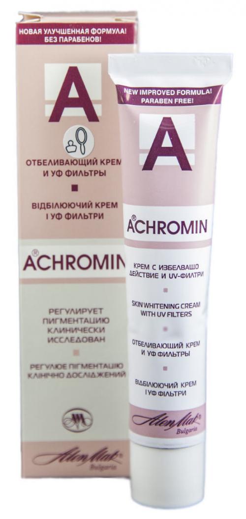 Крем Ахромин от пигментных пятен: цена в аптеке, инструкция по применению, отзывы
