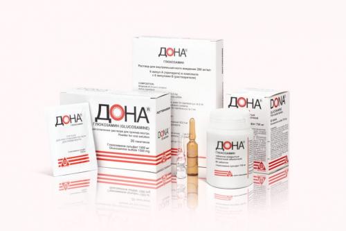 Препараты для восстановления хрящей суставов. Производные глюкозаминогликанов