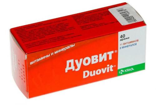 Дуовит. Витамины Дуовит (для женщин, для мужчин): отзывы, инструкция по применению, цена, состав