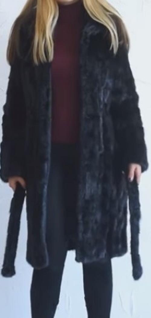 Лучшие шубы из норки. Разновидность меха